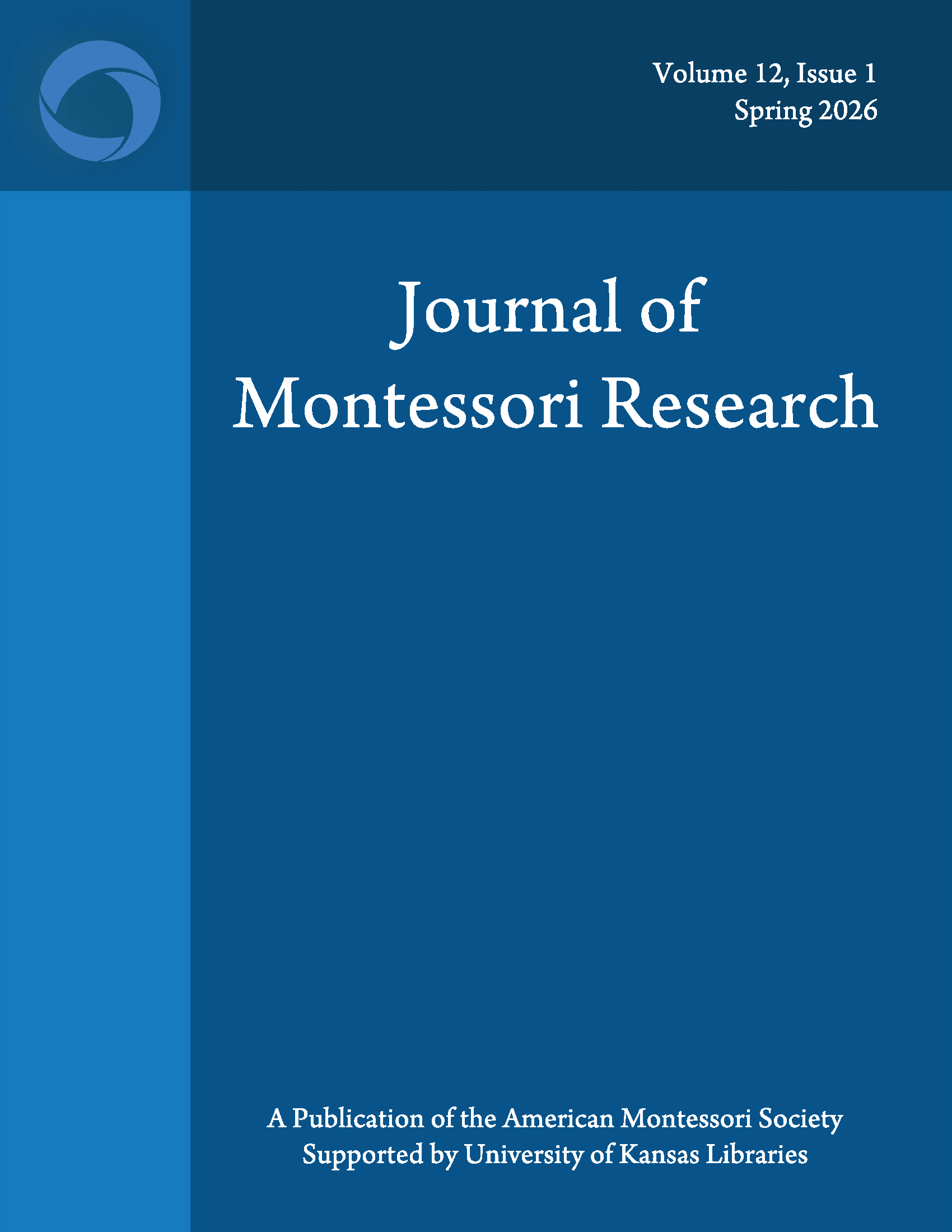 Cover of Journal of Montessori Research