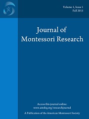 					View Vol. 1 No. 1 (2015): Journal of Montessori Research
				