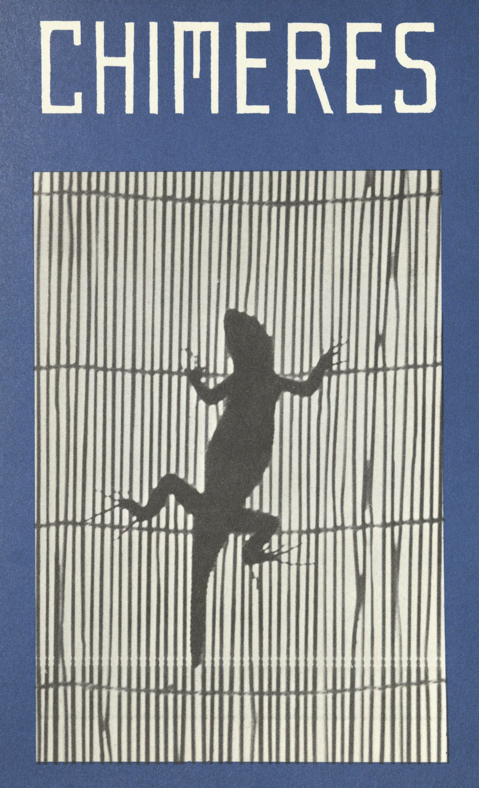 Cover for Chimères, Vol 3.2, Spring 1970