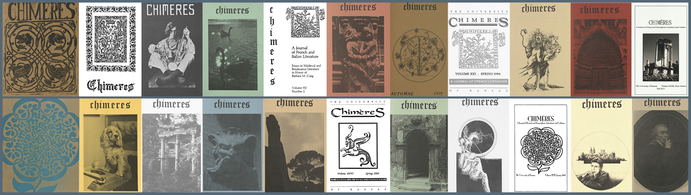 Chimères issue covers