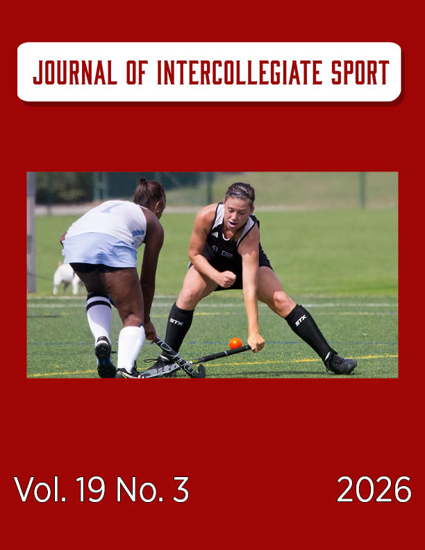 					View Vol. 19 No. 3 (2026): Journal of Intercollegiate Sport
				