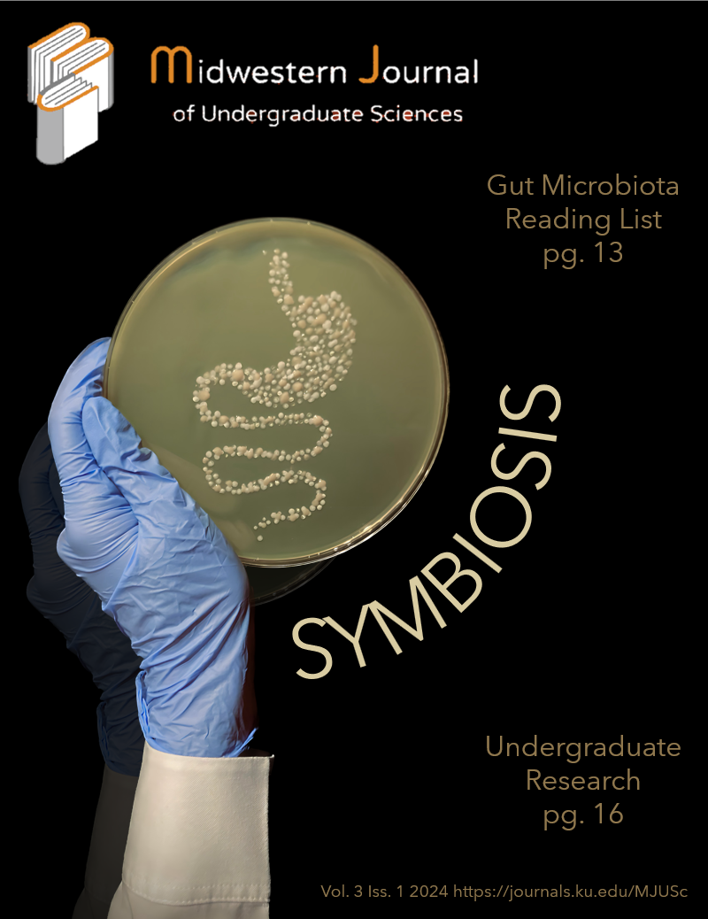 					Afficher Vol. 3 No 1 (2024): Midwestern Journal of Undergraduate Sciences: Symbiosis
				