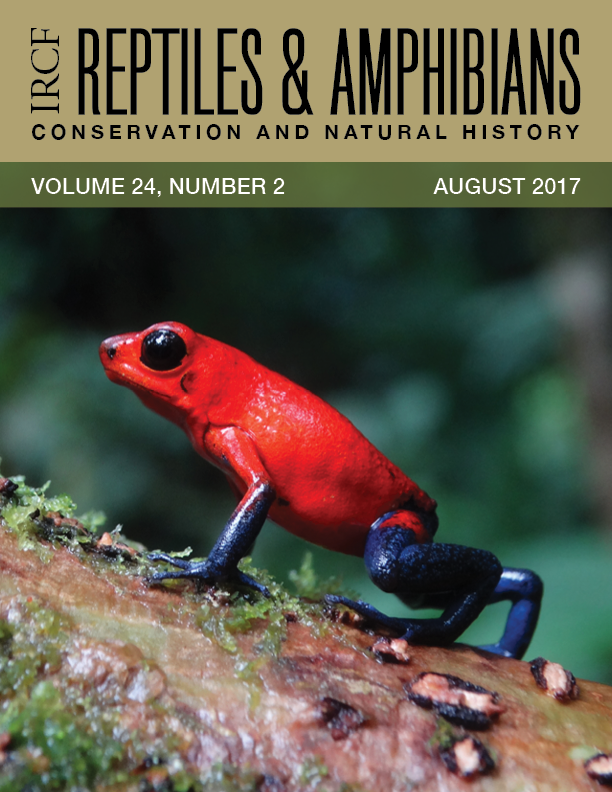 Vol. 24 No. 2 (2017): Reptiles & Amphibians | Reptiles & Amphibians