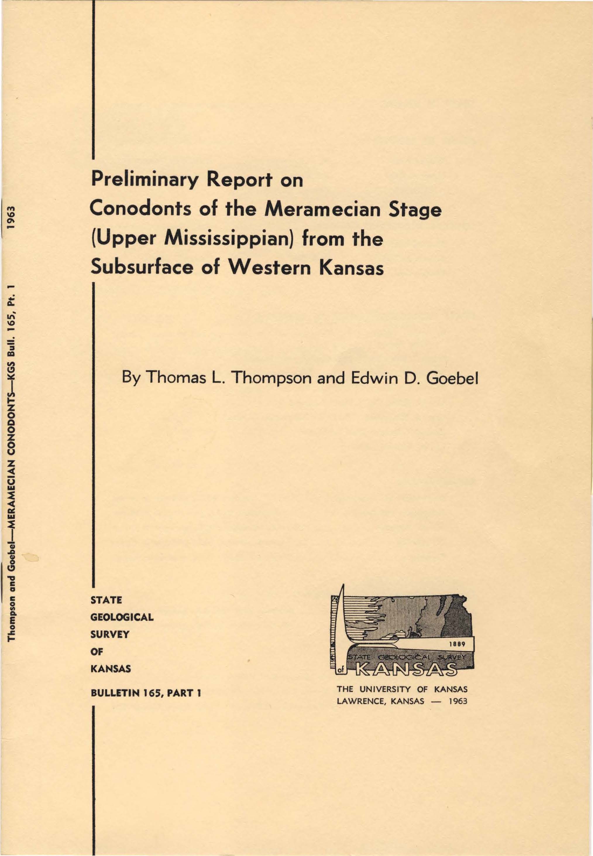 					View Bulletin 165: 1963 Reports of Studies
				