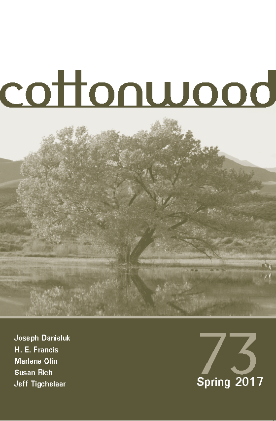 Cottonwood magazine cover with image of cottonwood tree