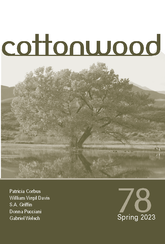 Cottonwood magazine cover with image of cottonwood tree